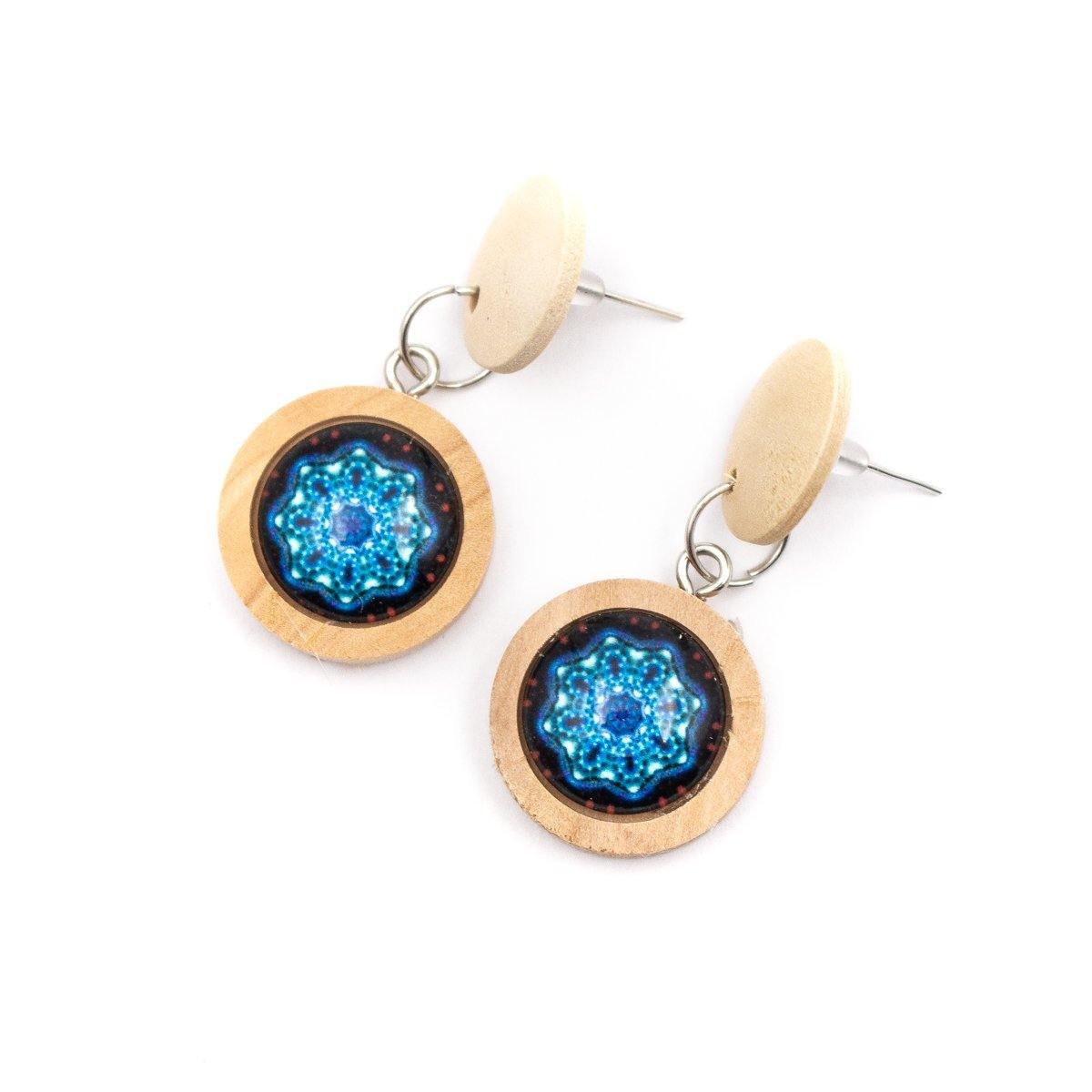 Wood earrings for women ER-101-MIX-5