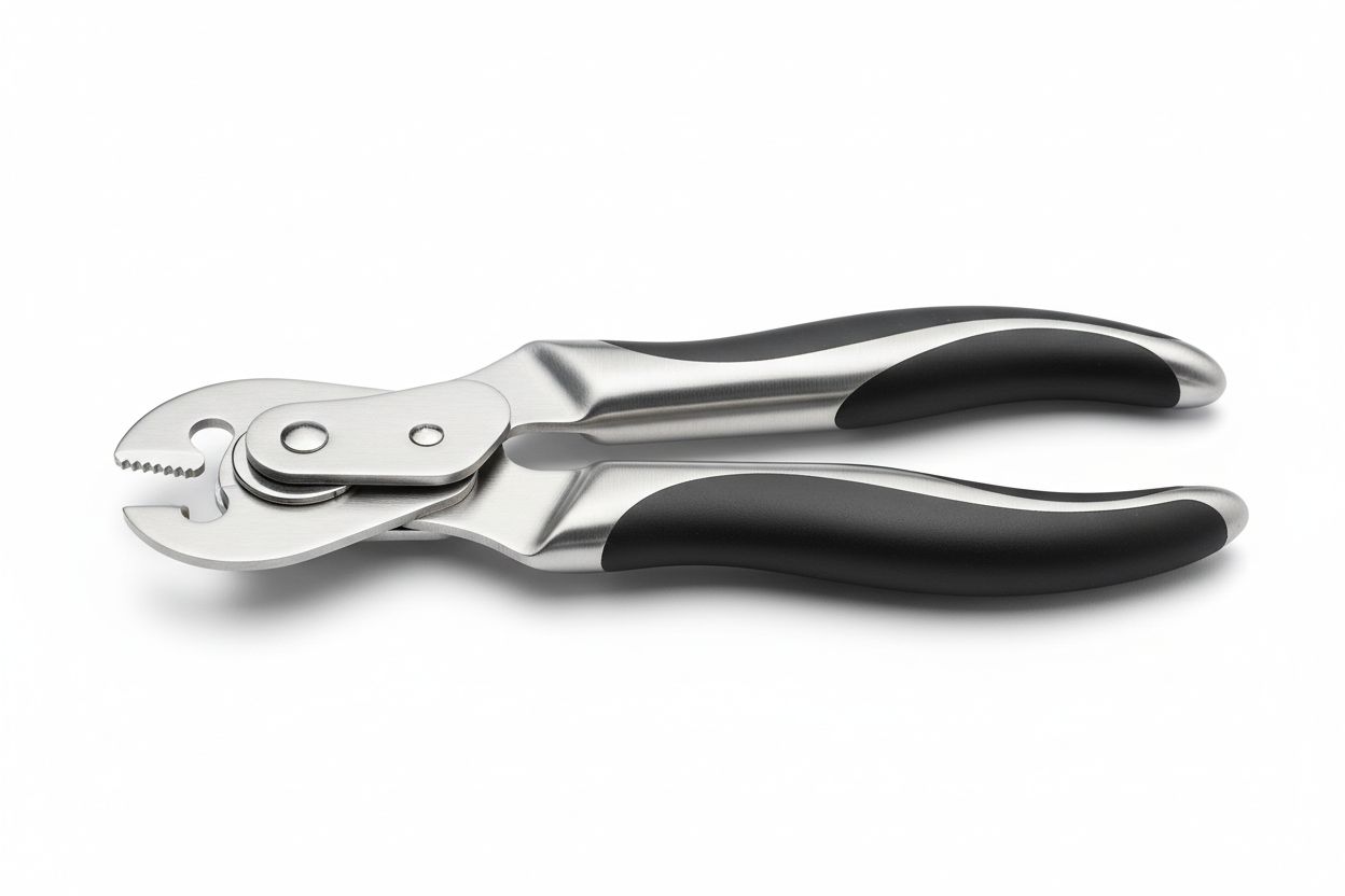 Abre-Latas Manual Profissional em Aço Inoxidável