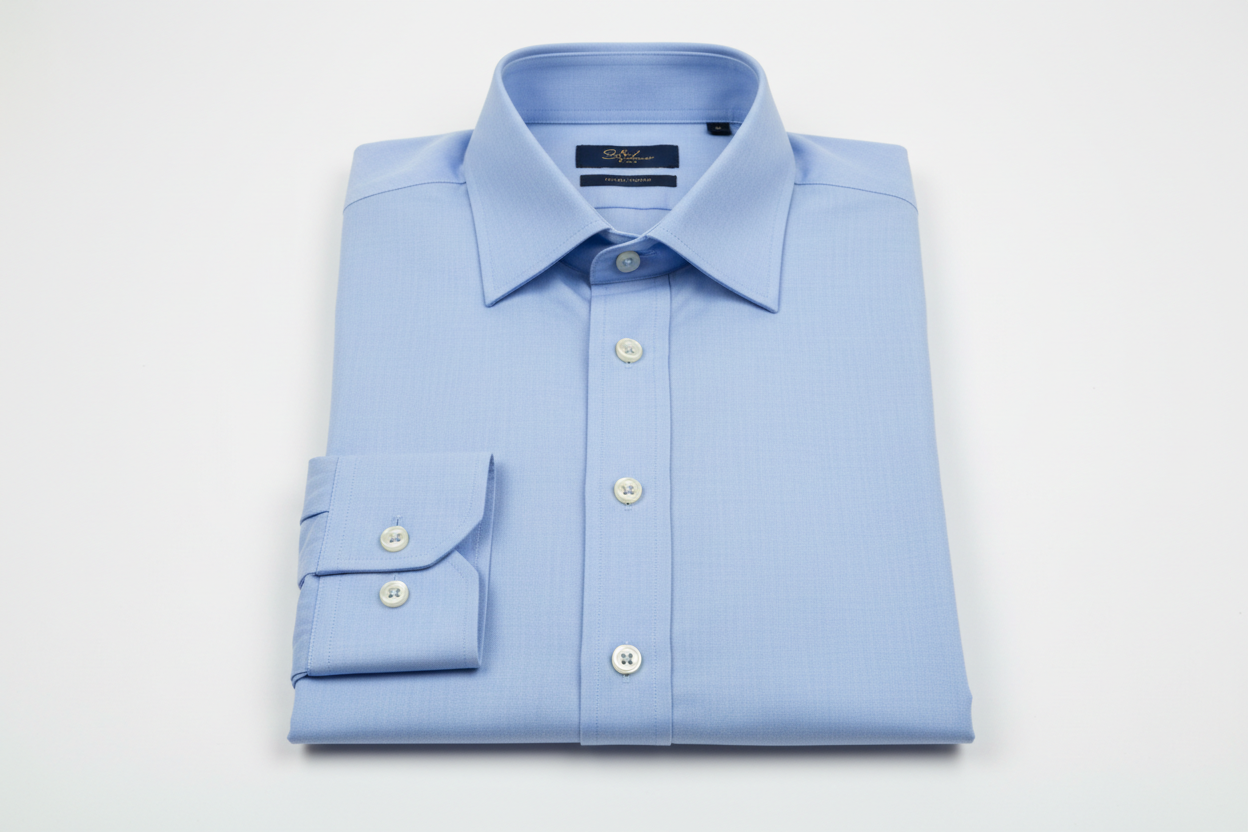 Camisa Social Azul Claro