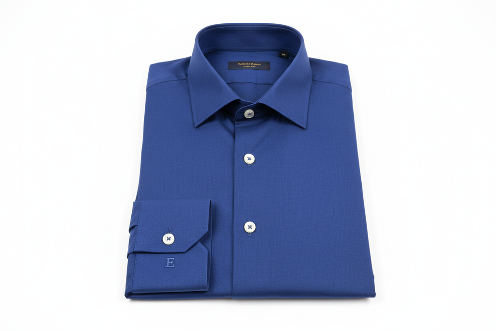Camisa Social Azul Marinho