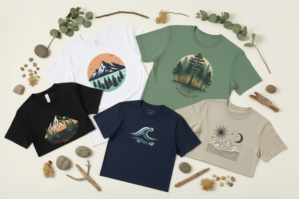 Coleção Natureza - Flat Lay