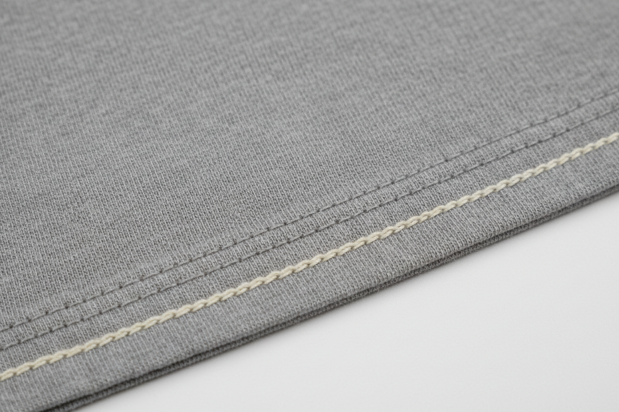 Detalhe Premium - Tecido e Costuras