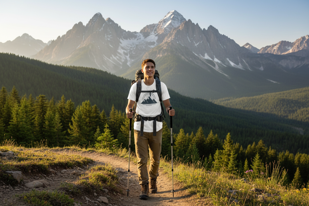 T-shirt Montanhas - Lifestyle Outdoor